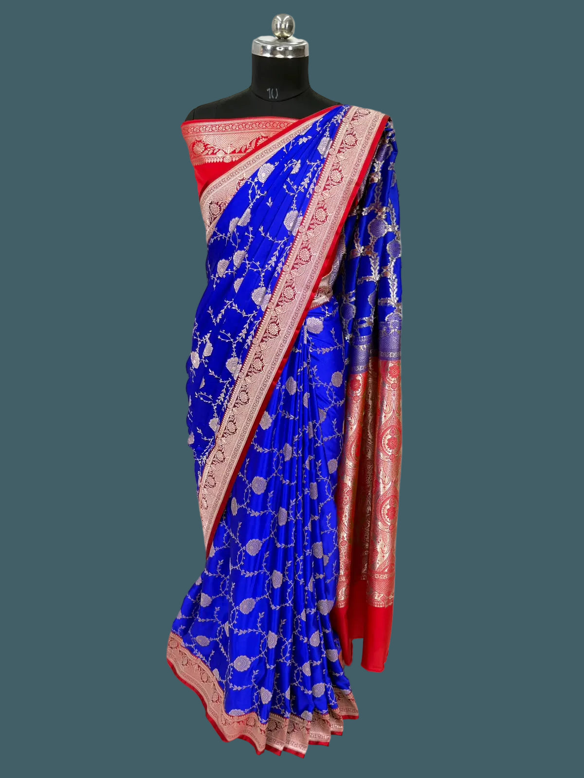 Banarasi Mushru Katan Silk Saree