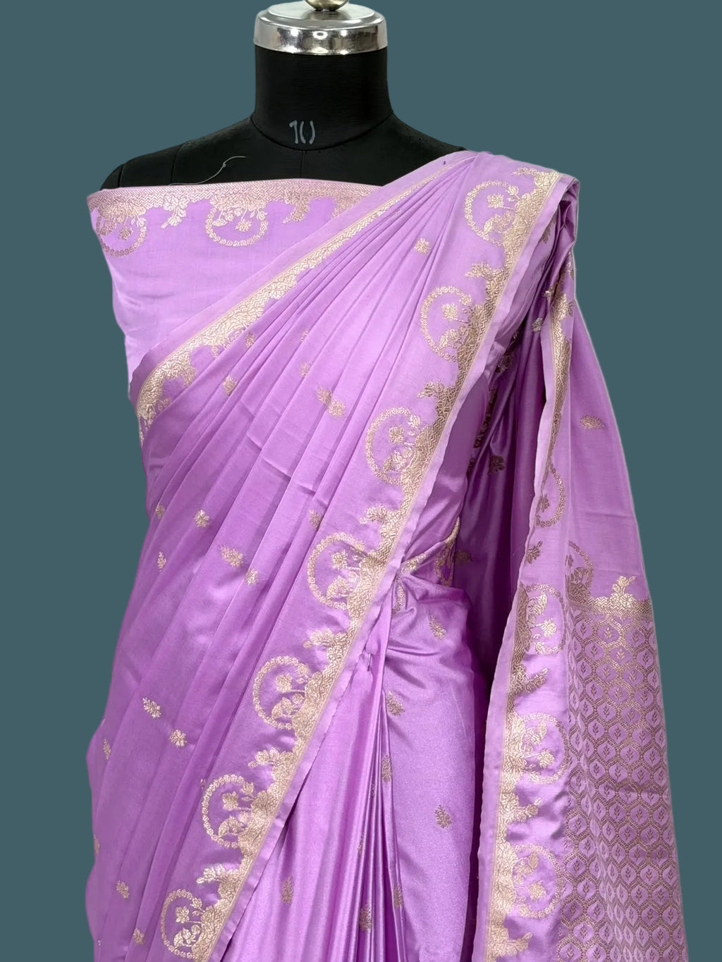 Banarasi Mushru Katan Silk Saree