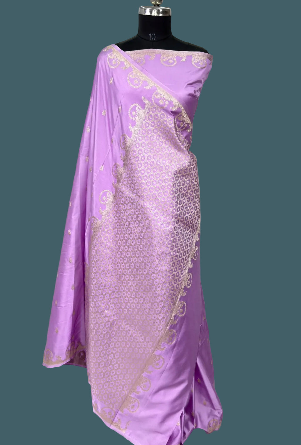Banarasi Mushru Katan Silk Saree