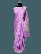 Banarasi Mushru Katan Silk Saree