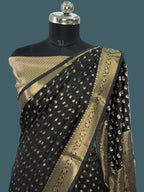 Banarasi Viscose Soft Silk Saree