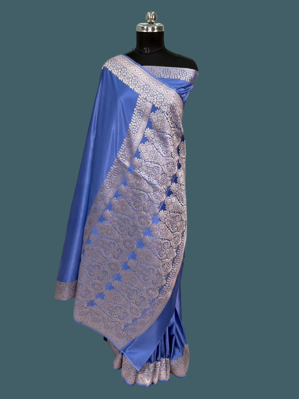 Banarasi Mushru Katan Silk Saree