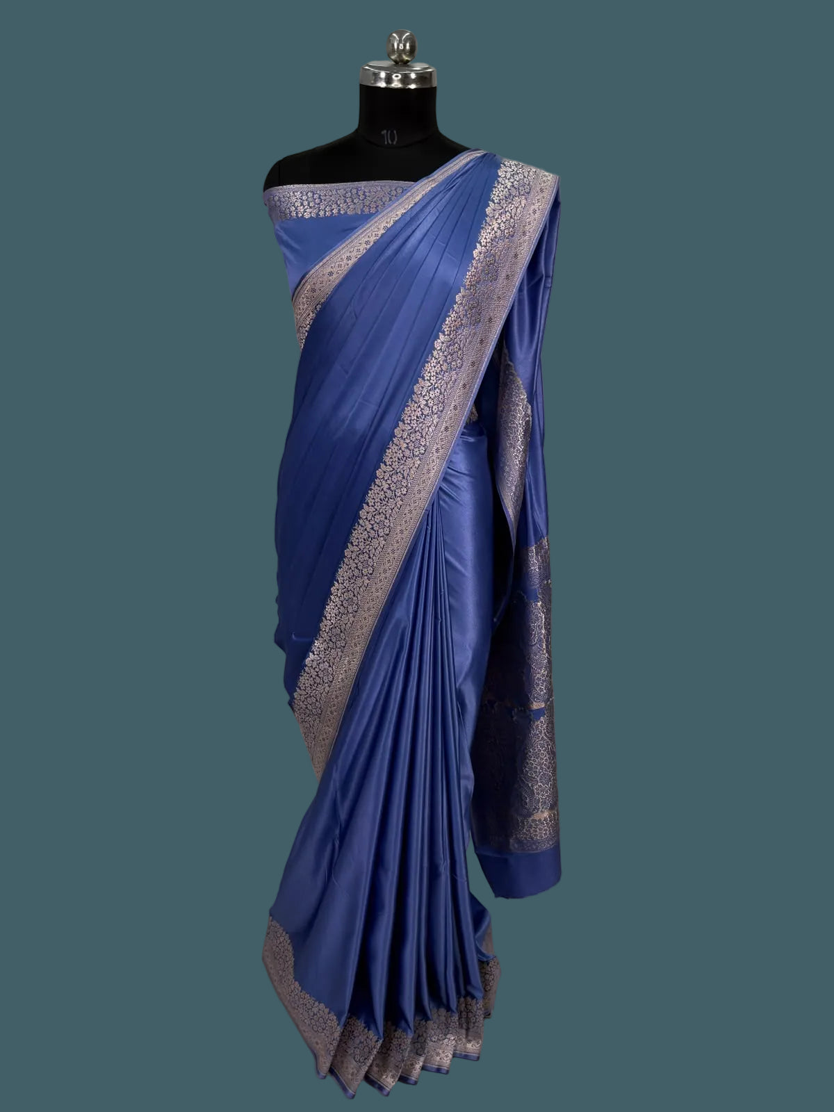 Banarasi Mushru Katan Silk Saree
