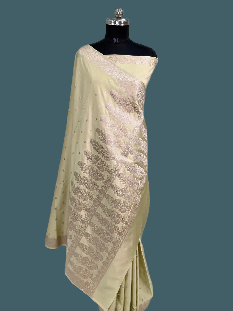 Banarasi Mushru Katan Silk Saree