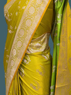 Banarasi Mushru Katan Silk Saree