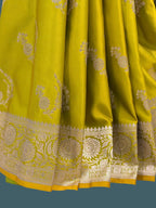Banarasi Mushru Katan Silk Saree