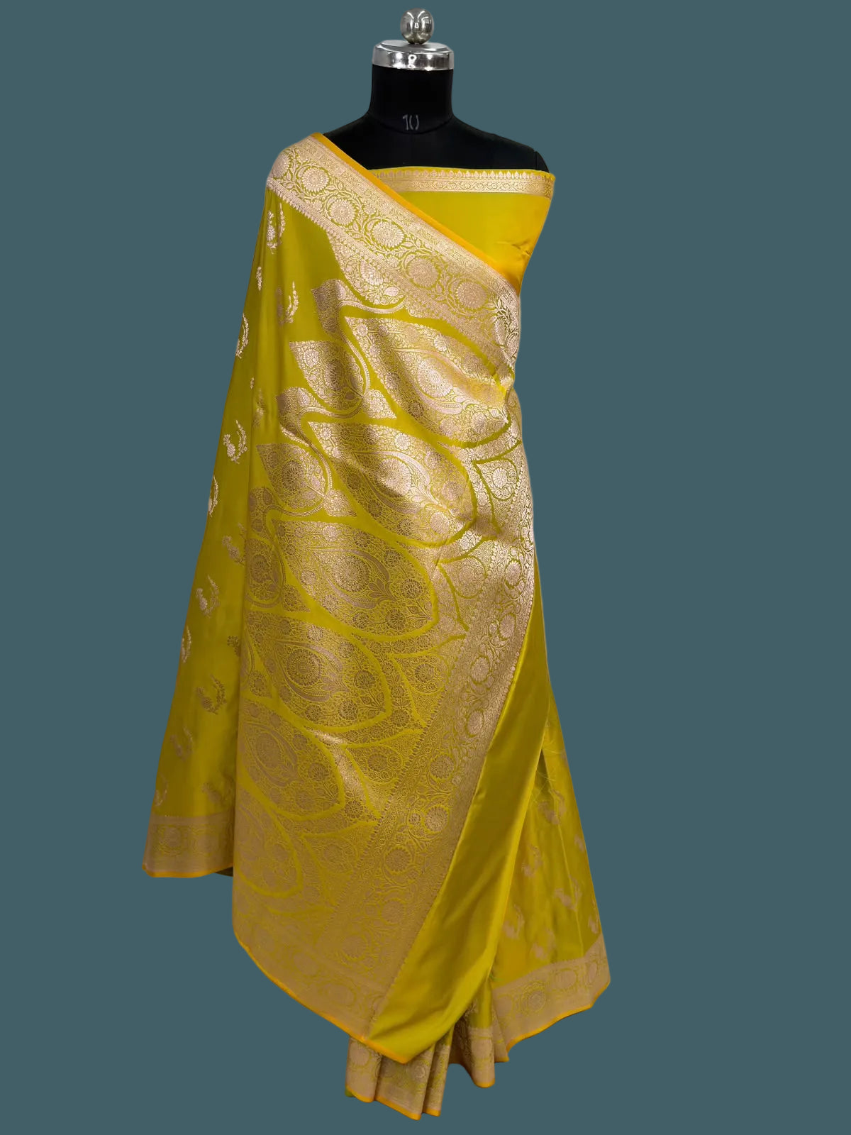 Banarasi Mushru Katan Silk Saree