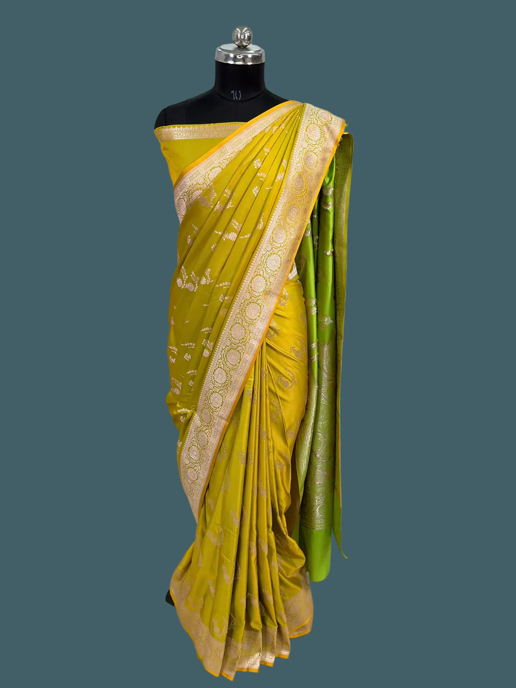 Banarasi Mushru Katan Silk Saree