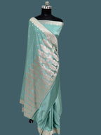 Banarasi Mushru Katan Silk Saree