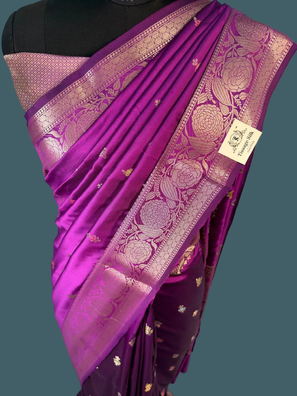 Banarasi Semi Katan Silk Saree