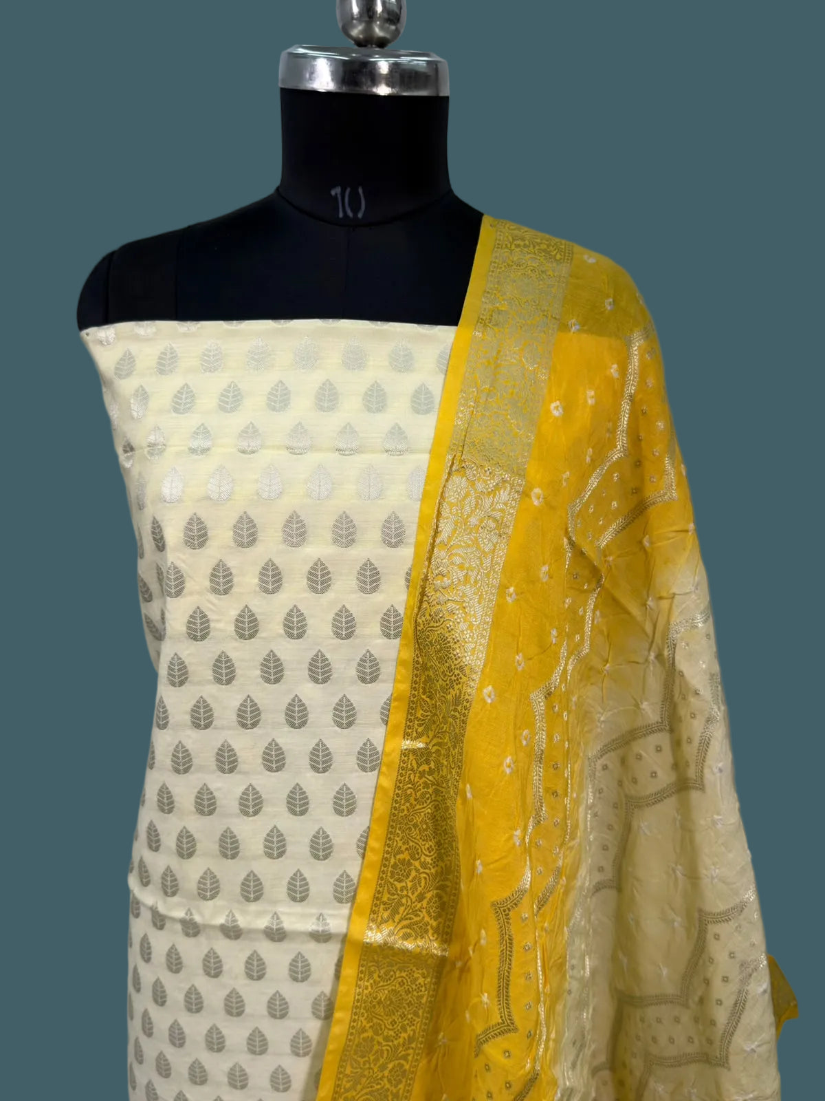 Banarasi Chiniya Silk Suit (3 piece set)