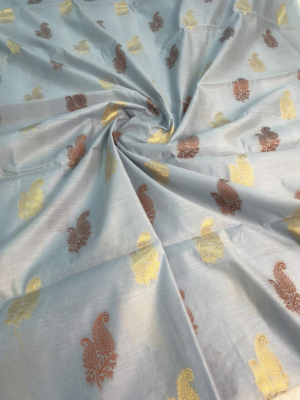 Banarasi Cotton Silk Suit (3 piece set)