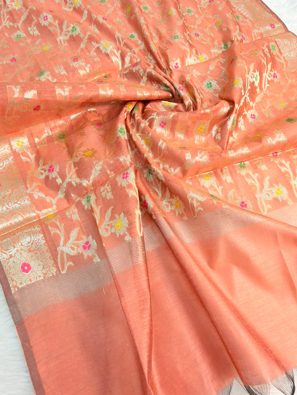 Banarasi Cotton Silk Suit (3 piece set)