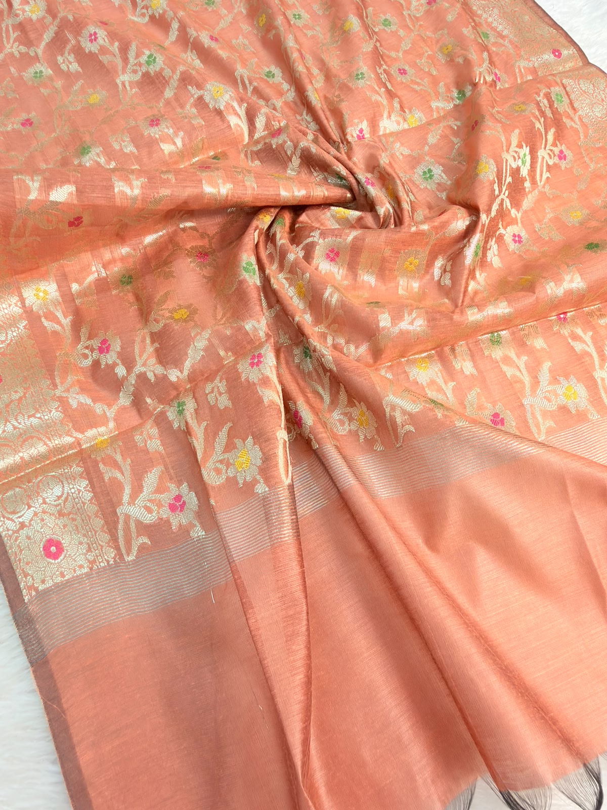 Banarasi Cotton Silk Suit (3 piece set)