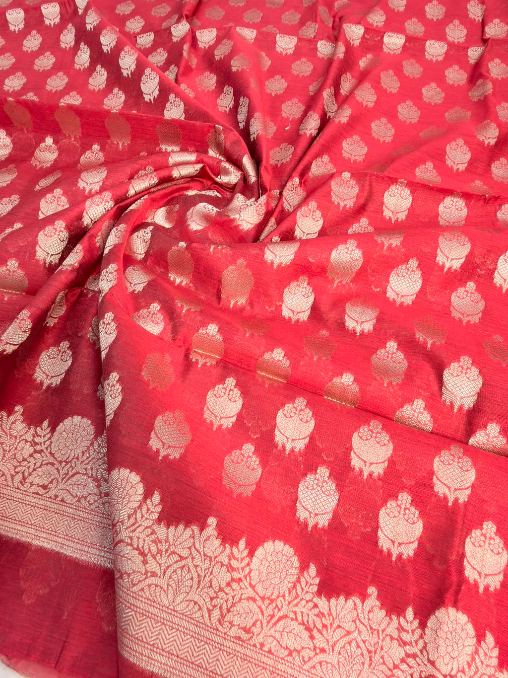 Banarasi Cotton Silk Suit (3 piece set)