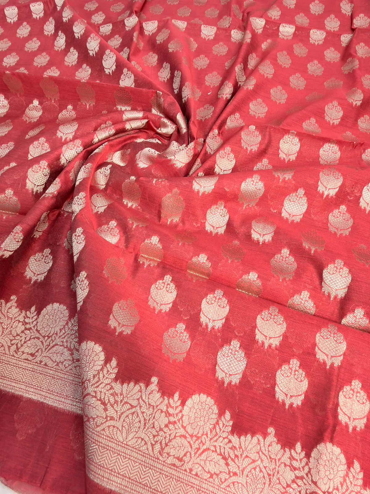 Banarasi Cotton Silk Suit (3 piece set)