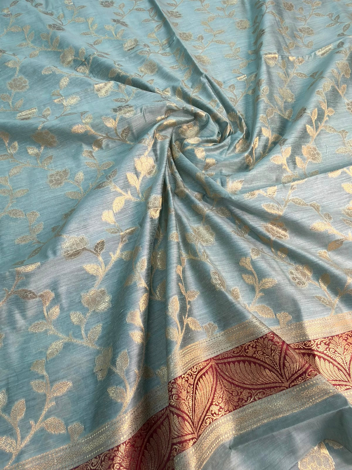 Banarasi Cotton Silk Suit (3 piece set)