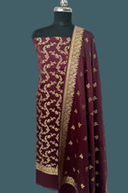 Banarasi Mushru Katan Silk Suit (3 piece set)