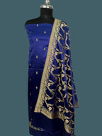 Banarasi Mushru Katan Silk Suit(3 piece set)