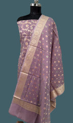 Banarasi Muga Silk Suit (3 piece set)