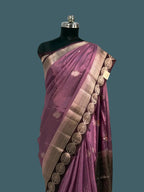 Banarasi Pure Viscose Crepe Saree