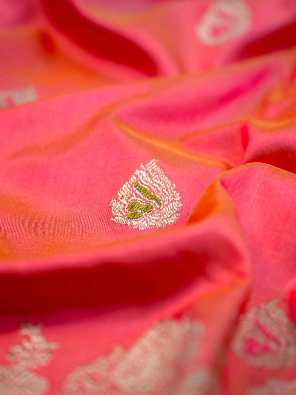 Banarasi Pure Katan Silk Handwoven Saree