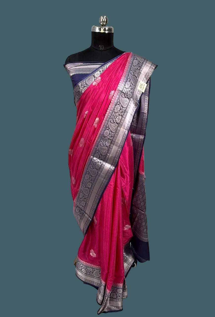 Banarasi Pure Viscose Crape Saree