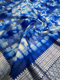 Banarasi Butter Silk Shibori Tie&Dye Saree