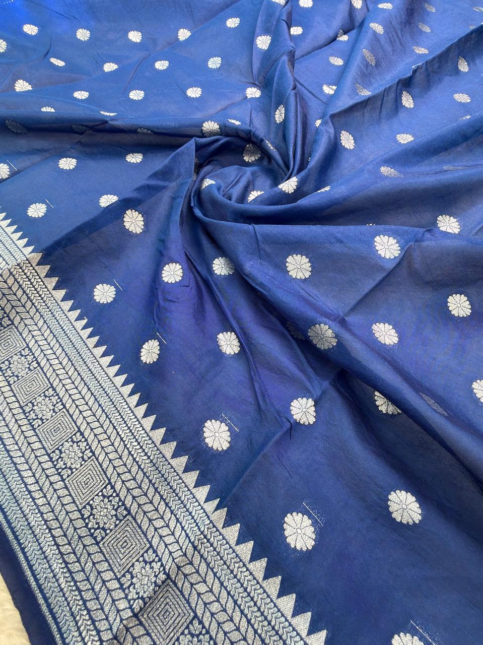 Banarasi Butter Silk Shibori Tie&Dye Saree