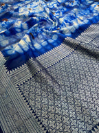 Banarasi Butter Silk Shibori Tie&Dye Saree