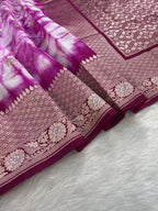 Banarasi Butter Silk Shibori Tie&Dye Saree