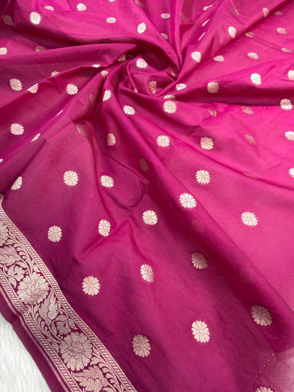 Banarasi Butter Silk Shibori Tie&Dye Saree