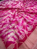 Banarasi Butter Silk Shibori Tie&Dye Saree