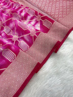 Banarasi Butter Silk Shibori Tie&Dye Saree