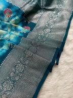 Banarasi Butter Silk Shibori Tie&Dye Saree