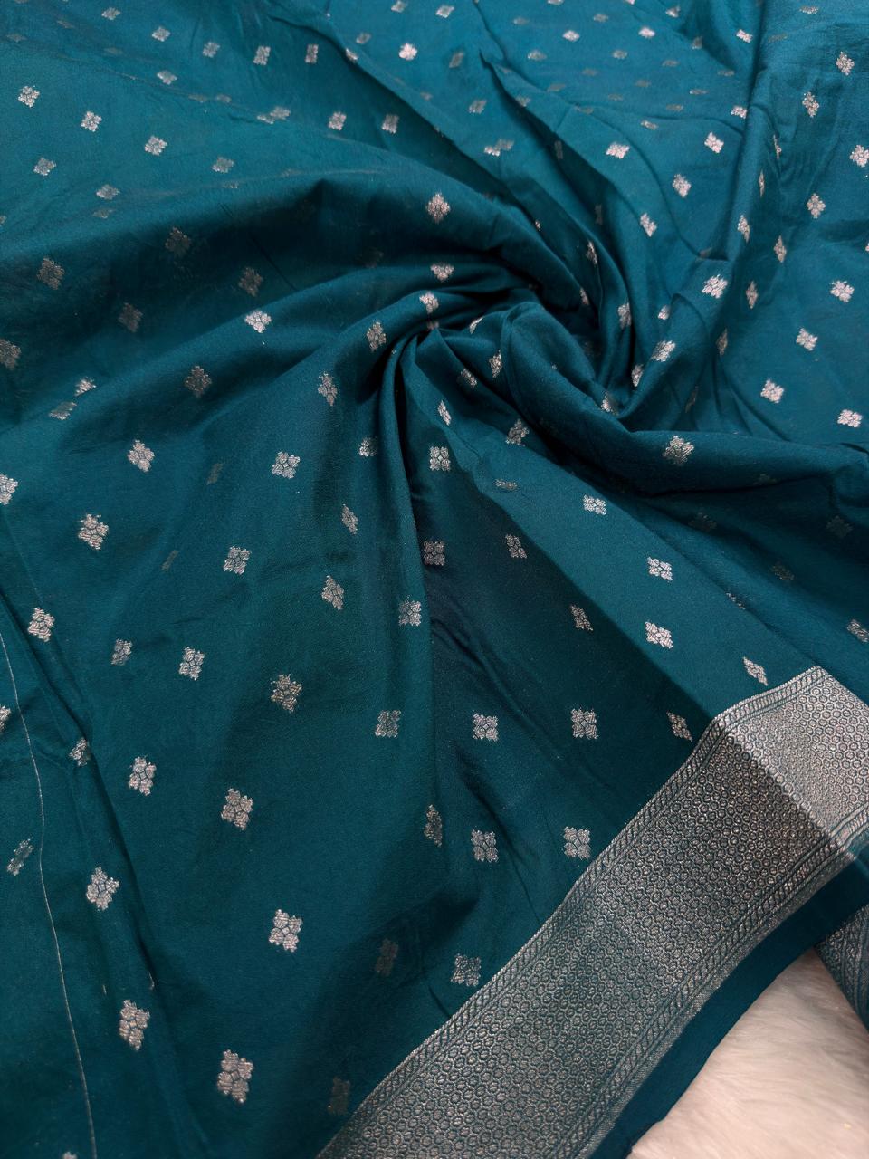 Banarasi Butter Silk Shibori Tie&Dye Saree