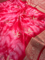 Banarasi Butter Silk Shibori Tie&Dye Saree