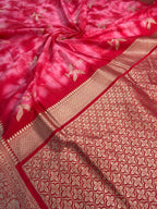 Banarasi Butter Silk Shibori Tie&Dye Saree