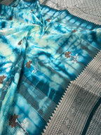 Banarasi Butter Silk Shibori Tye&Dye Saree