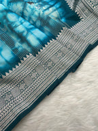 Banarasi Butter Silk Shibori Tye&Dye Saree