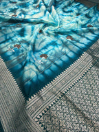 Banarasi Butter Silk Shibori Tye&Dye Saree