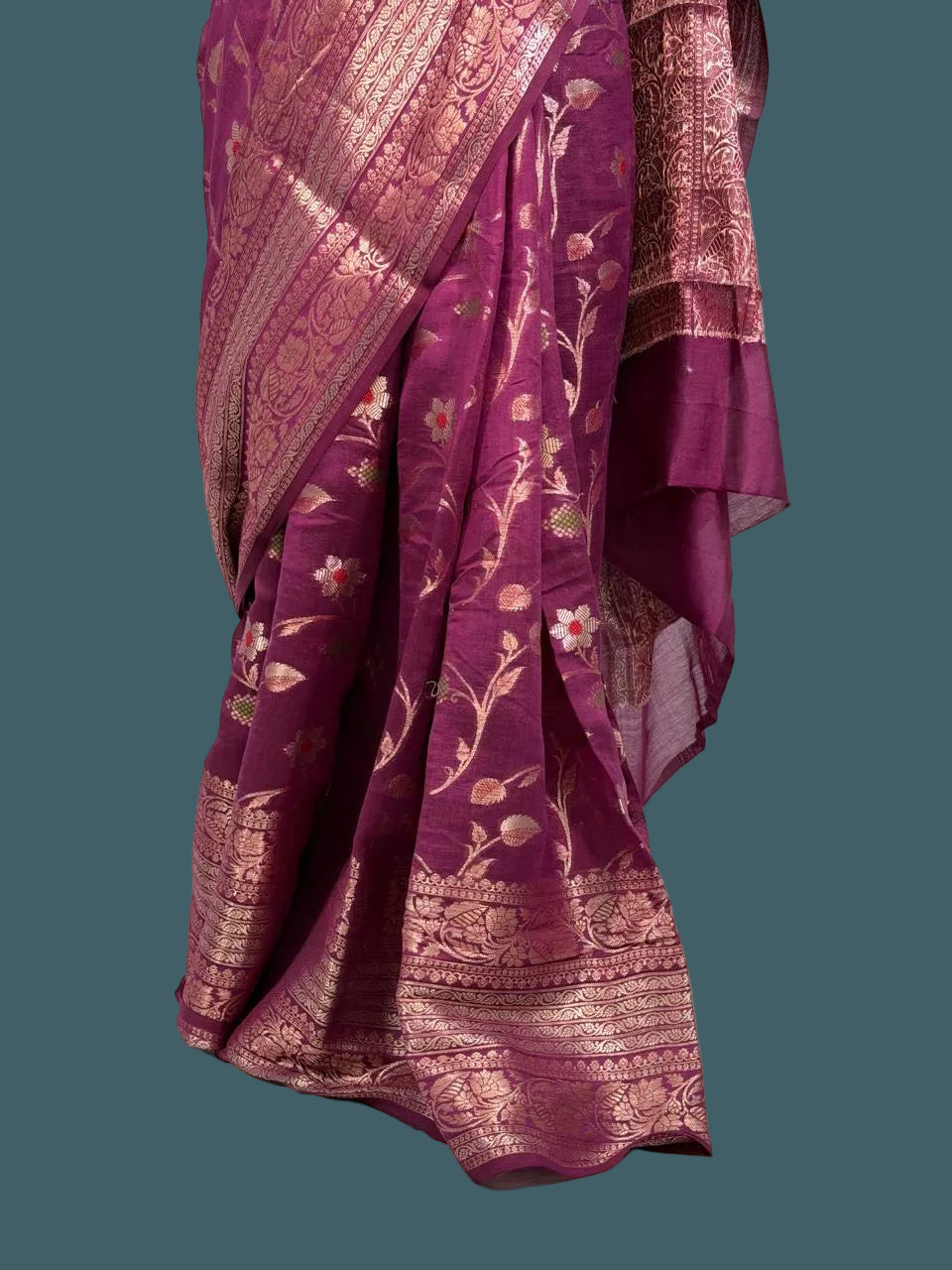 Bnarasi Pure Viscose Silk Saree