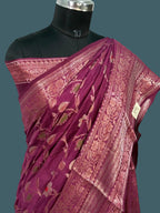 Bnarasi Pure Viscose Silk Saree