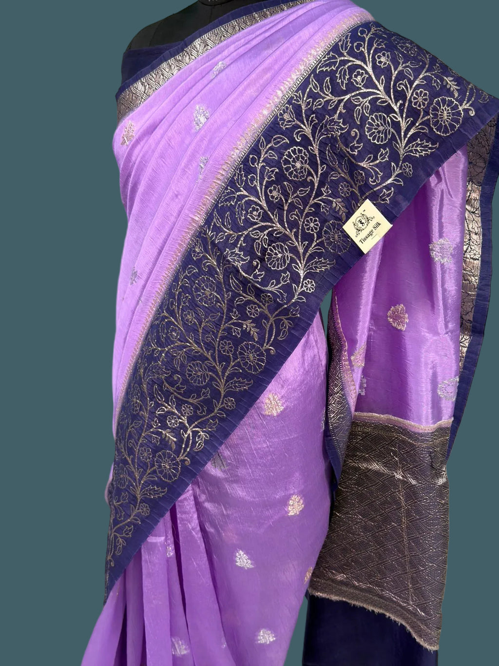 Banarasi Pure Viscose Crush Saree