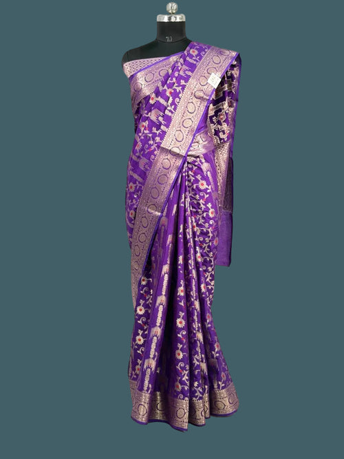 Banarasi Chiniya Silk Saree
