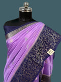 Banarasi Pure Viscose Crush Saree