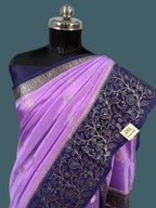 Banarasi Pure Viscose Crush Saree