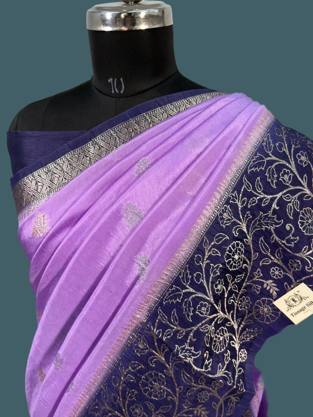 Banarasi Pure Viscose Crush Saree