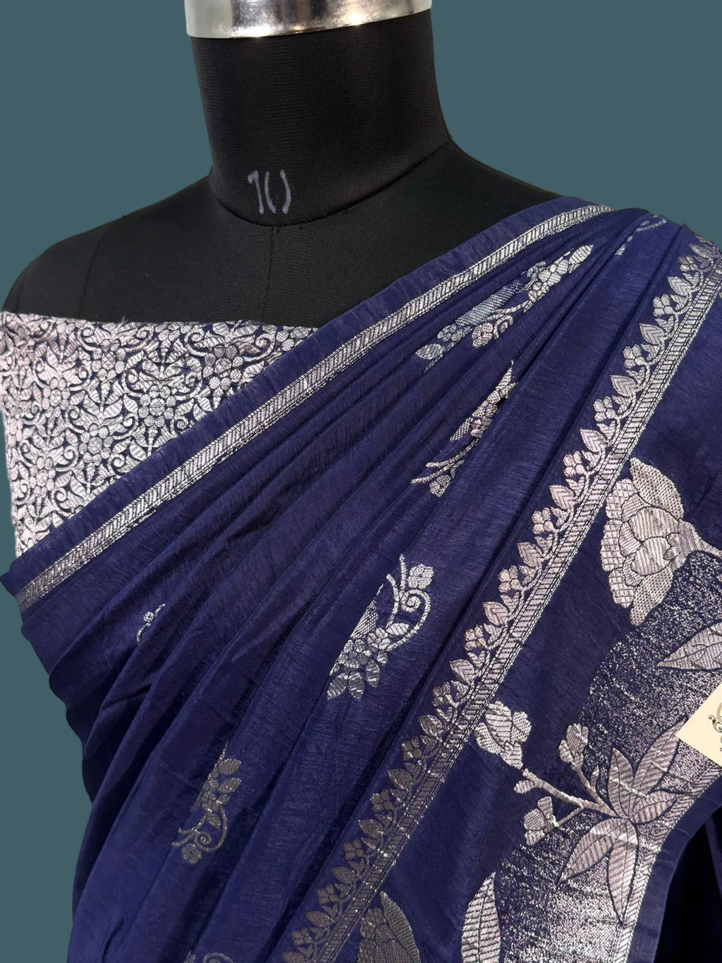 Banarasi Pure Viscose Crush Saree