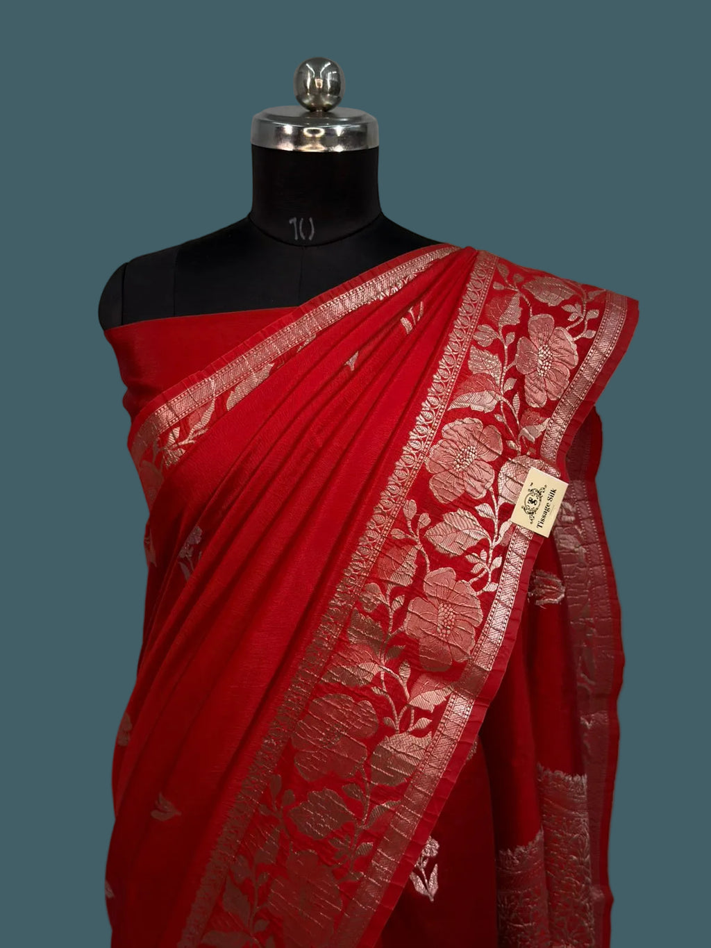 Banarasi Viscose Crush Saree